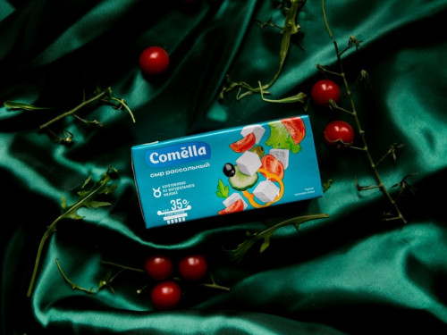 Сыр «Comella» придаёт неповторимый шарм и своеобразный греческий оттенок блюдам